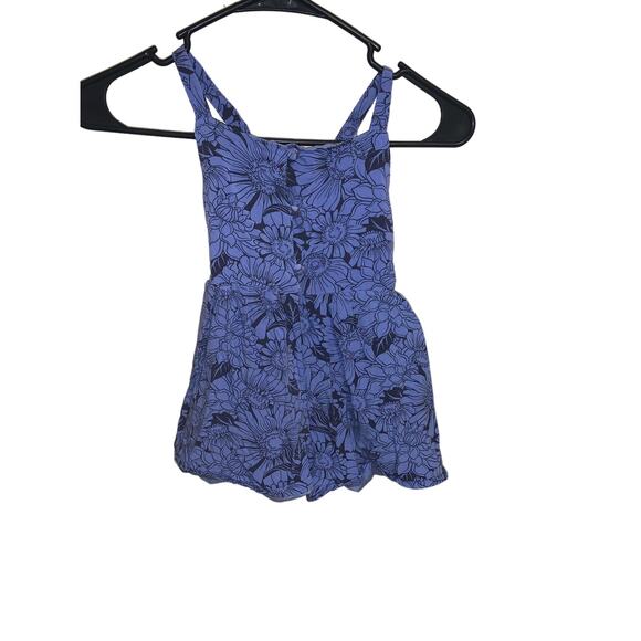 Haute Hippie Other - 🤩 Haute Hippie blue floral romper size 5-6 years